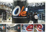 Custom make Growing Letters for Ole Supermarket